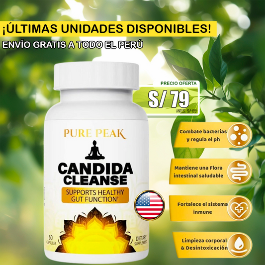 🌿Candida Cleanse® Limpieza Interna para una Vida Sana y Ligera